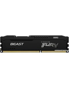 Оперативная память FURY Beast 4GB DDR3 PC3 12800 KF316C10BB 4 Kingston