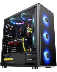 Корпус V200 Tempered Glass RGB Edition CA 1K8 00M1WN 01 Thermaltake