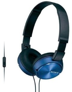 Наушники MDR ZX310AP синий Sony