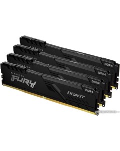 Оперативная память FURY Beast 4x4GB DDR4 PC4 21300 KF426C16BBK4 16 Kingston