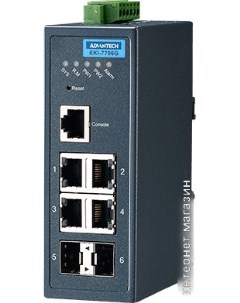 Управляемый коммутатор 2 го уровня EKI 7706G 2F AE Advantech