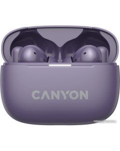 Наушники OnGo 10 ANC TWS 10 фиолетовый Canyon