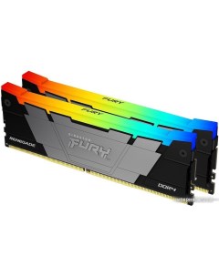 Оперативная память FURY Renegade RGB 2x8ГБ DDR4 3600МГц KF436C16RB2AK2 16 Kingston