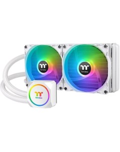 Кулер для процессора TH240 ARGB Sync Snow Edition CL W301 PL12SW A Thermaltake