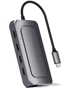 Док станция USB 4 Multiport Adapter With 8K HDMI ST U4MA3M Satechi