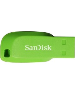 USB Flash Cruzer Blade 16GB зеленый SDCZ50C 016G B35GE Sandisk