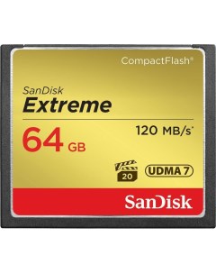 Карта памяти Extreme CompactFlash 64GB SDCFXSB 064G G46 Sandisk