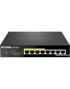 Коммутатор DGS 1008P E1A D-link