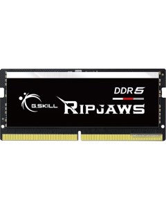 Оперативная память Ripjaws 32ГБ DDR5 SODIMM 5600МГц F5 5600S4040A32GX1 RS G.skill