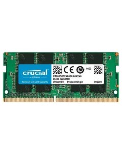 Оперативная память 16GB DDR4 SODIMM PC4 25600 CT16G4SFRA32A Crucial