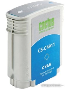 Картридж CS C4911 аналог HP 82 C4911A Cactus