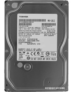 Жесткий диск DT01ACA 1TB DT01ACA100 Toshiba