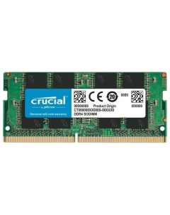 Оперативная память Basics 16GB DDR4 SODIMM PC4 21300 CB16GS2666 Crucial