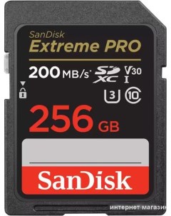 Карта памяти Extreme PRO SDXC SDSDXXD 256G GN4IN 256GB Sandisk