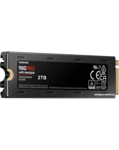 SSD 980 Pro с радиатором 2TB MZ V8P2T0CW Samsung