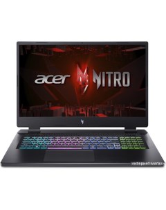 Игровой ноутбук Nitro 17 AN17 41 R3S4 NH QKNCD 002 Acer