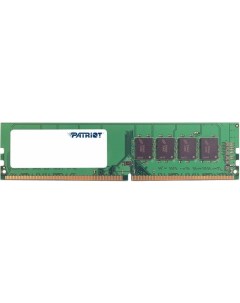 Оперативная память 4GB DDR4 PC4 19200 PSD44G240081 Patriot