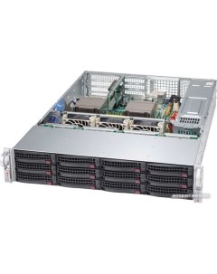 Корпус SuperChassis CSE 826BAC4 R1K23WB 1200W Supermicro