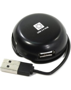 USB хаб HB24 200BK 5bites