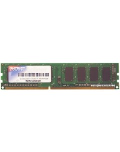 Оперативная память 4GB DDR3 PC3 10600 PSD34G13332 Patriot