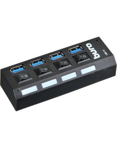 USB хаб BU HUB4 U3 0 L Buro