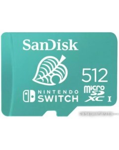 Карта памяти For Nintendo Switch microSDXC SDSQXAO 512G GN3ZN 512GB Sandisk