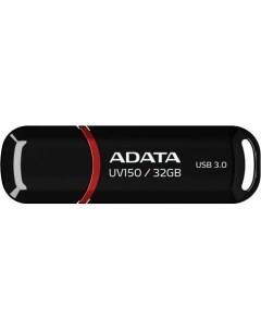 USB Flash A Data DashDrive UV150 Black 32GB AUV150 32G RBK Adata