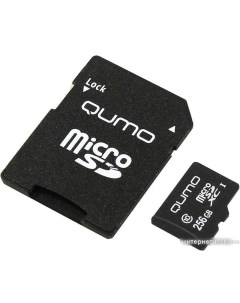 Карта памяти microSDXC QM256GMICSDXC10U3 256GB Qumo