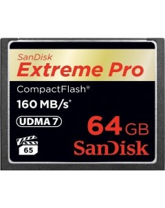 Карта памяти Extreme Pro CompactFlash 64GB SDCFXPS 064G X46 Sandisk