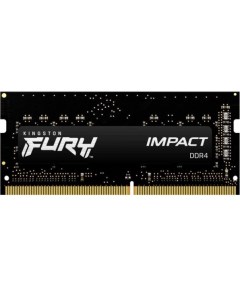 Оперативная память FURY Impact 16GB DDR4 SODIMM PC4 25600 KF432S20IB 16 Kingston