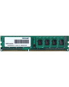 Оперативная память Signature 4GB DDR3 PC3 12800 PSD34G160081 Patriot