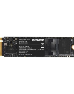 SSD Mega M2 256GB DGSM3256GM23T Digma