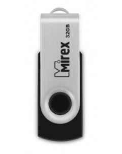 USB Flash Swivel Black 32GB 13600 FMURUS32 Mirex