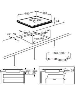 Варочная панель LIV63431BK Electrolux