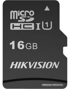 Карта памяти microSDHC HS TF C1 STD 16G Adapter 16GB Hikvision