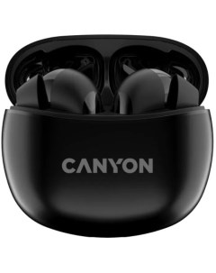 Наушники TWS 5 черный Canyon