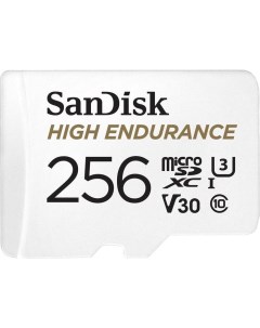 Карта памяти High Endurance microSDXC SDSQQNR 256G GN6IA 256GB Sandisk