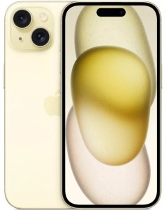 Смартфон iPhone 15 128GB желтый Apple