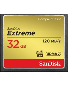 Карта памяти Extreme CompactFlash 32GB SDCFXSB 032G G46 Sandisk