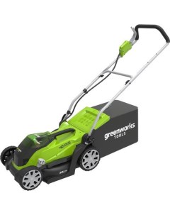 Газонокосилка аккумуляторная G40LM35K4 с 1 м АКБ 4 а ч Greenworks