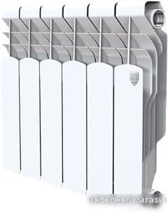 Биметаллический радиатор Monoblock B 500 2 0 10 секций Royal thermo