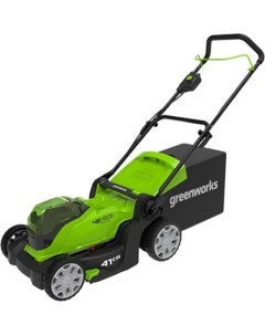 Газонокосилка аккумуляторная G24X2LM41 2512607 без АКБ Greenworks