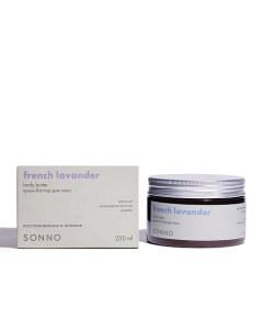 Крем-баттер для тела French Lavander 250.0 Sonno