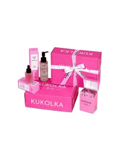 Подарочный набор косметики для ухода за кожей лица Kukolka beauty