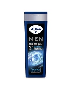 Men Гель для душа 3в1 Ультра Чистота 380 0 Aura