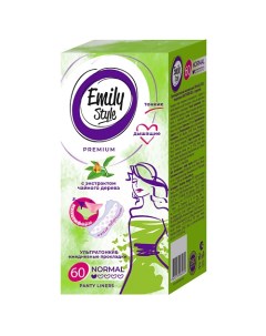 MULTIFORM DEO прокладки ежедневные ультратонкие ароматизированные чайное дерево 60 0 Emilystyle