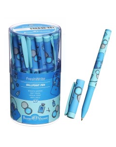 Ручка шариковая FreshWrite. Life Style Blue dream, корпус Soft Touch, 0.7 мм, синие чернила Brunovisconti