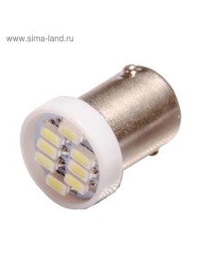 Лампа светодиодная T8 5 T4W 12 В 8 SMD диодов с цоколем S08201228 Skyway