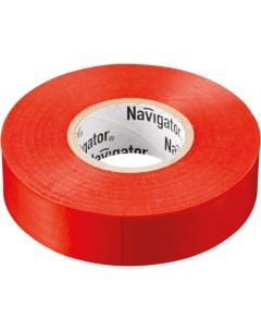 Изолента ПВХ 15мм (рул.10м) красн. NIT-B15-10/R 71230 Navigator