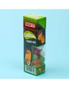 Жевательный мармелад COOL BEANS TROPIC MIX, 30 г Bebeto